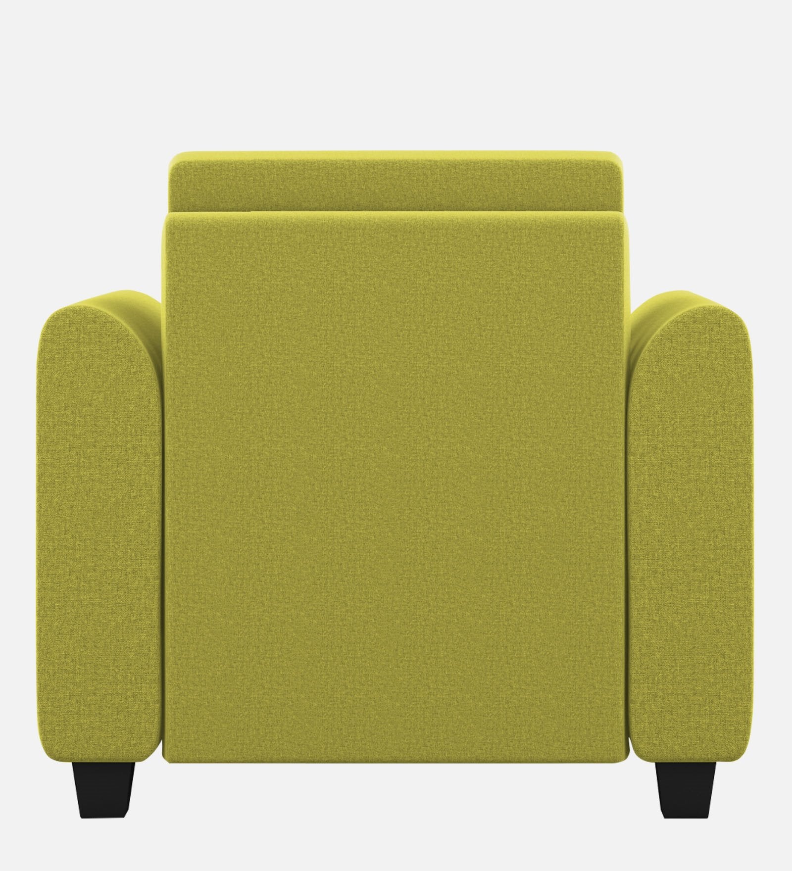 Cosmic Fabric 1 Seater Sofa In Parrot Green Colour - Febonic Living