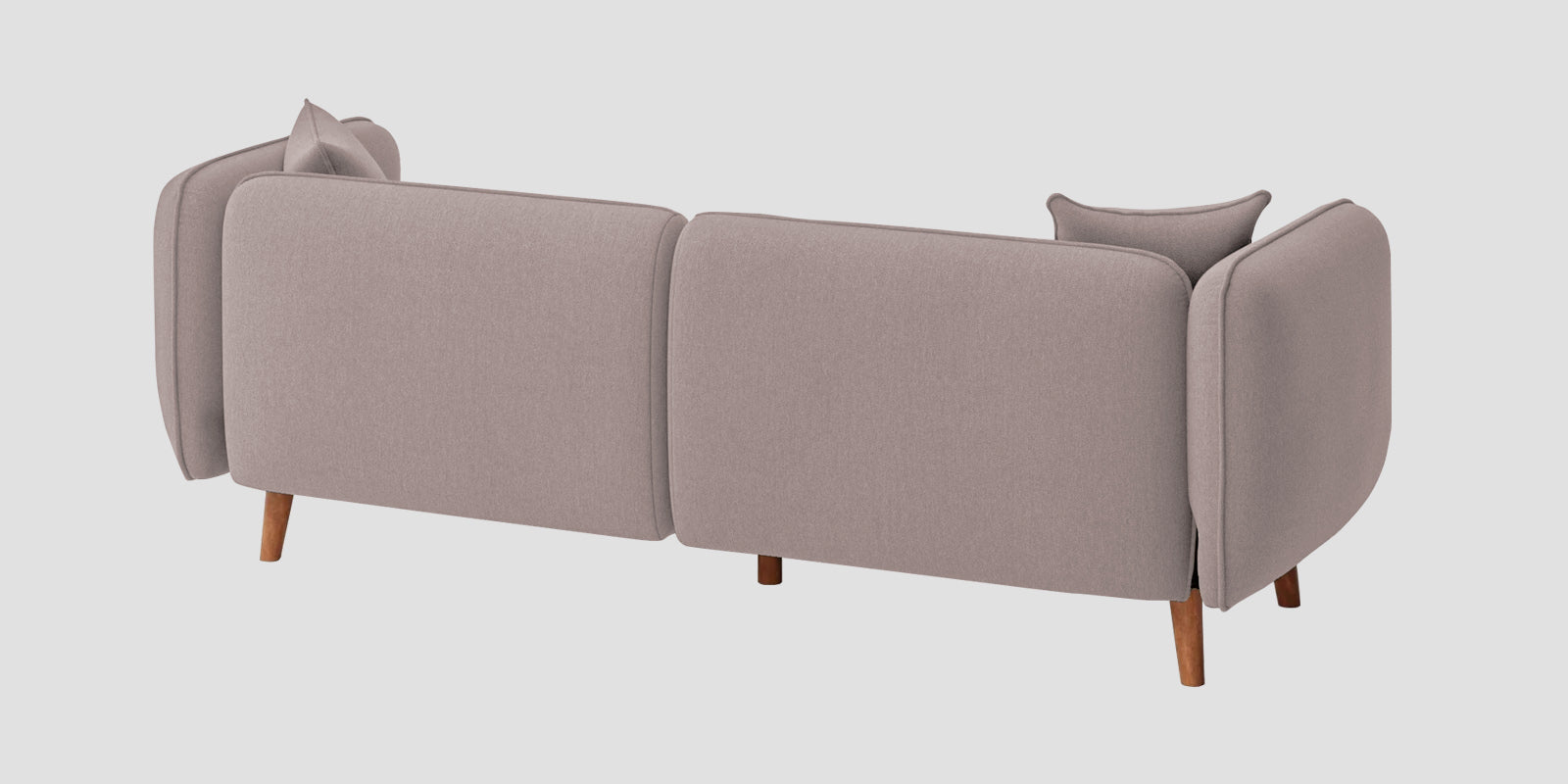 Reva Fabric 3 Seater Sofa In Almond Beige Colour - Febonic Living