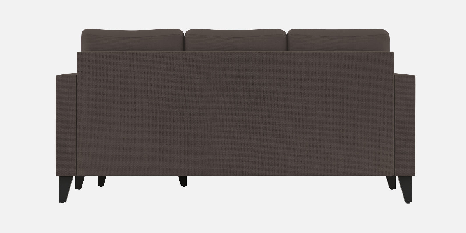 Nori Fabric LHS Sectional Sofa (2+Lounger) In Caspa Brown Colour - Febonic Living