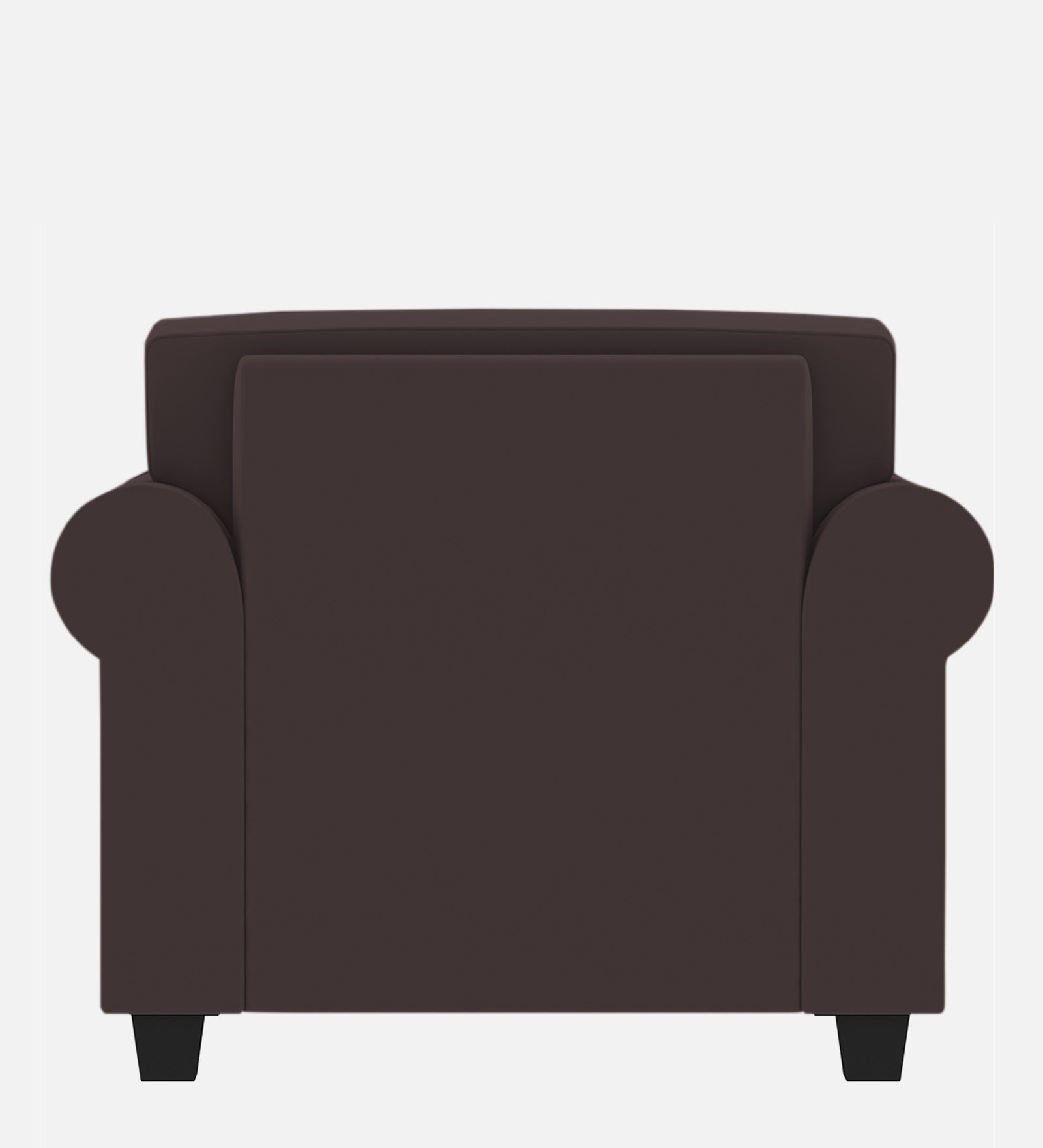 Numonk Velvet 1 Seater Sofa In Mocha Brown Colour - Febonic Living