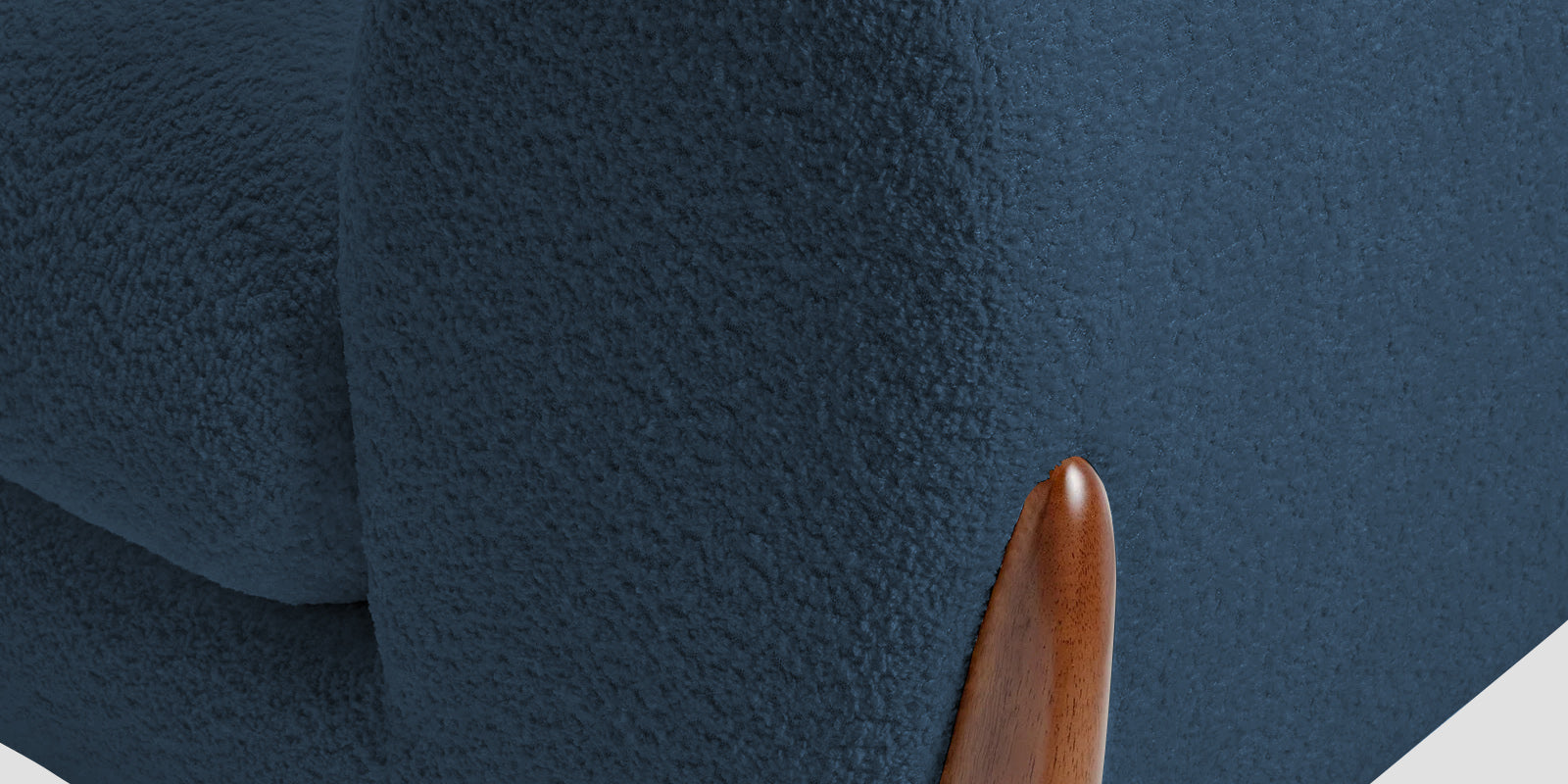 Boko Boucle 2 Seater Sofa In Classic Blue Colour - Febonic Living