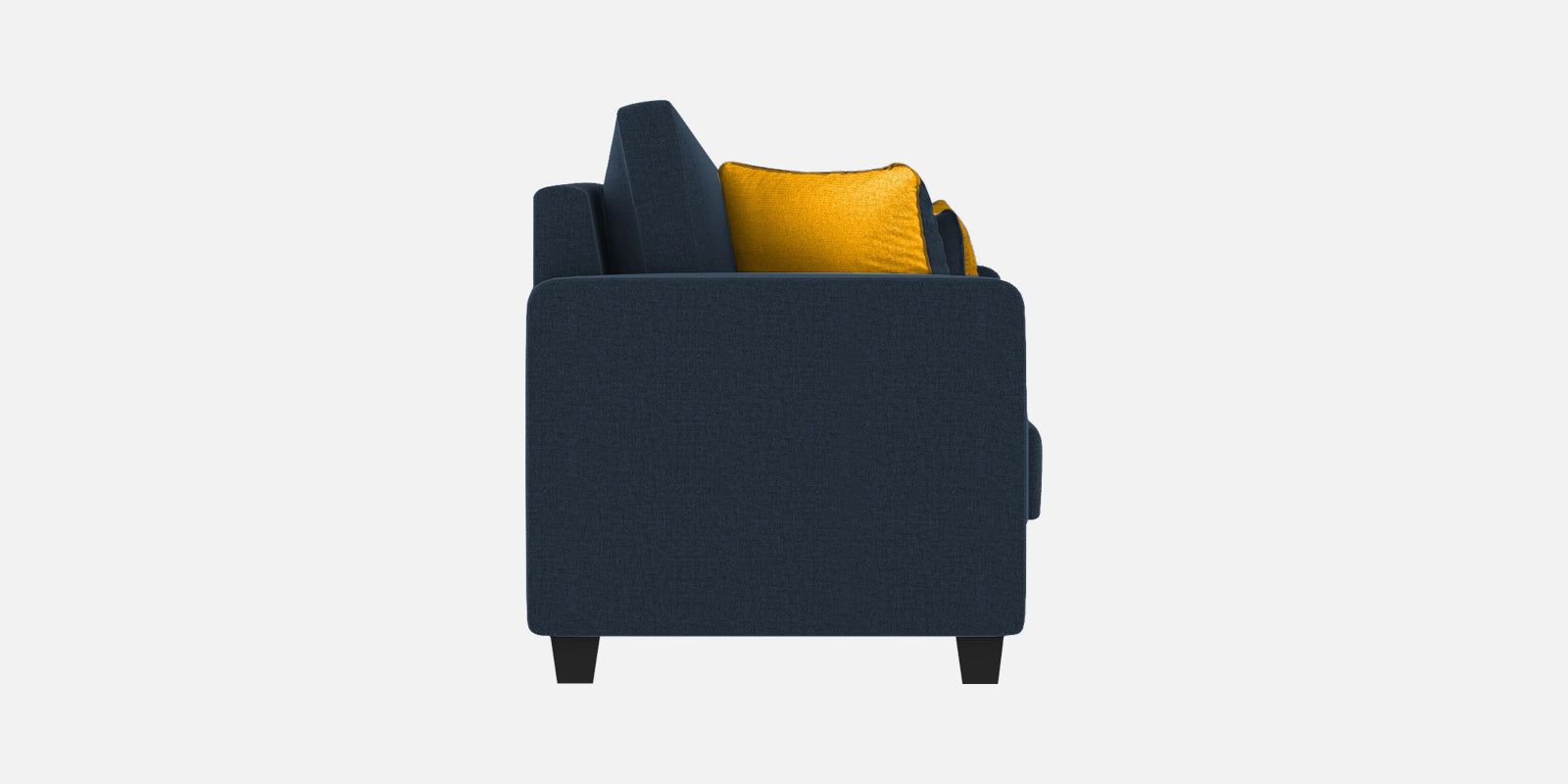 Nabi Fabric 2 Seater Sofa In Denim Blue Colour - Febonic Living