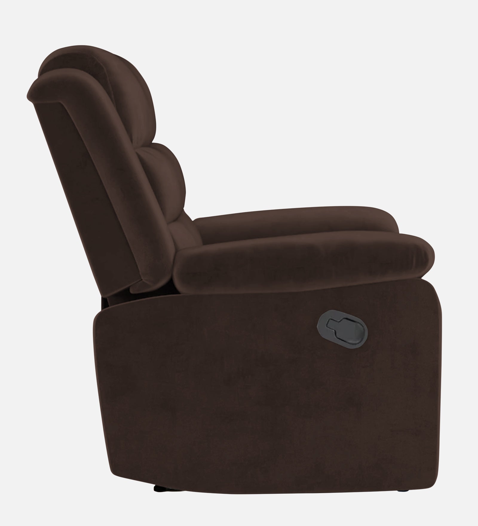 Erra Fabric 1 Seater Motorized Recliner In Coffee Brown Colour - Febonic Living