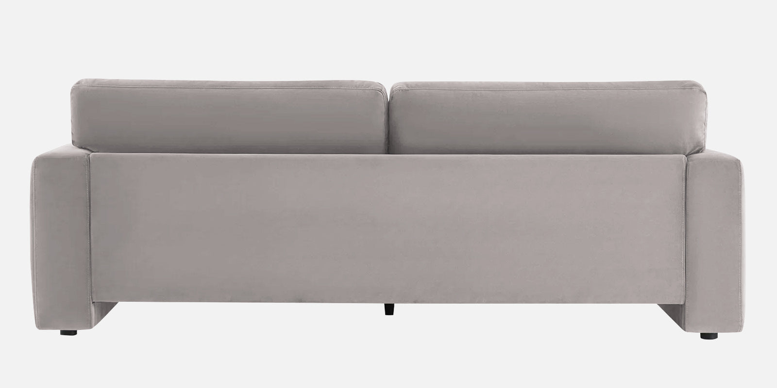 Kosta Velvet 3 Seater Sofa In Pearl Grey Colour - Febonic Living