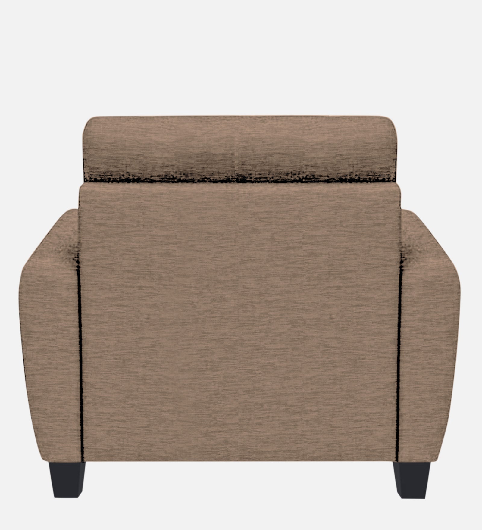 Bakadi Fabric 1 Seater Sofa In Cookie Beige Colour - Febonic Living