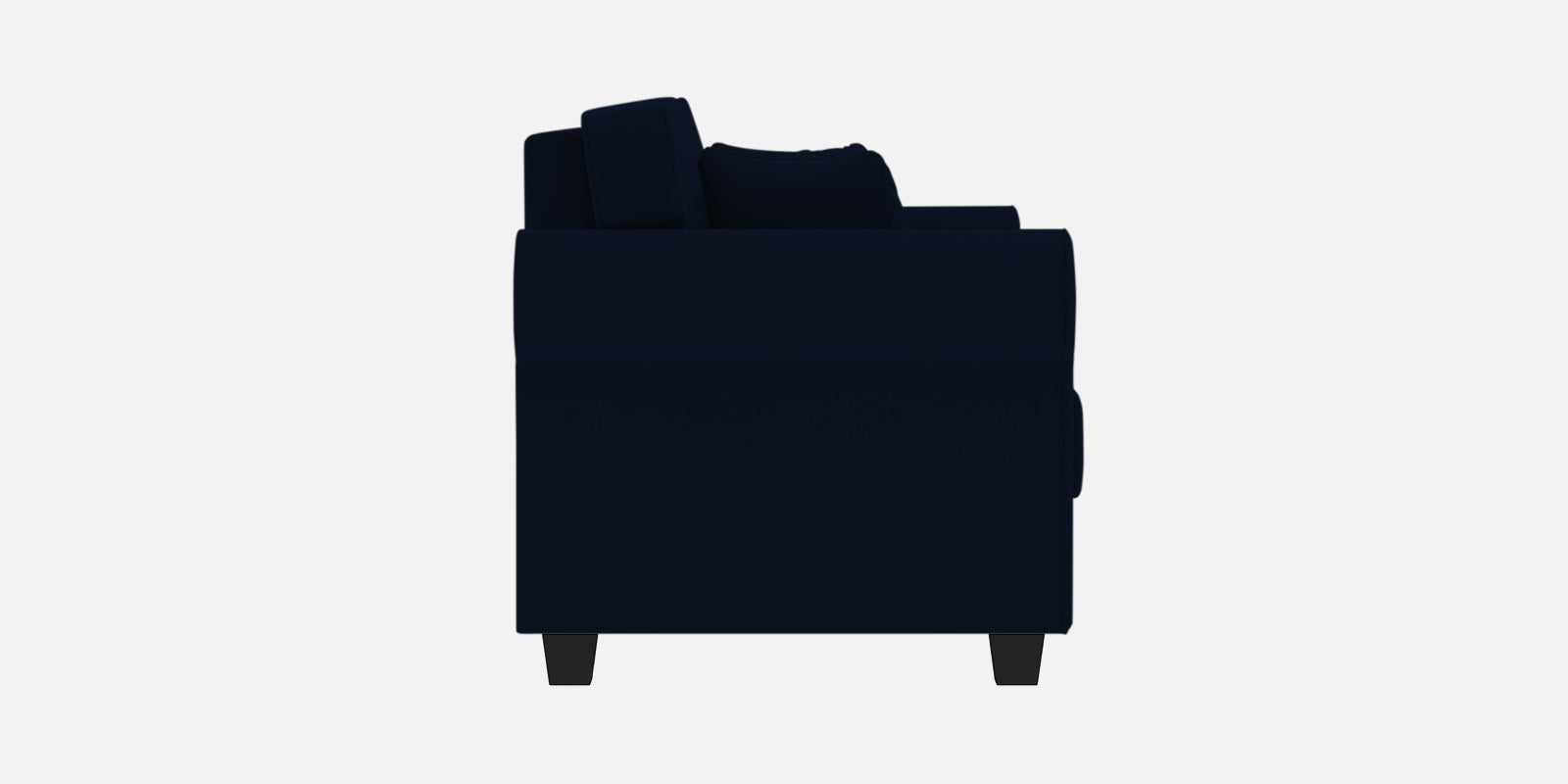 Numonk Velvet 2 Seater Sofa In Dark Blue Colour - Febonic Living