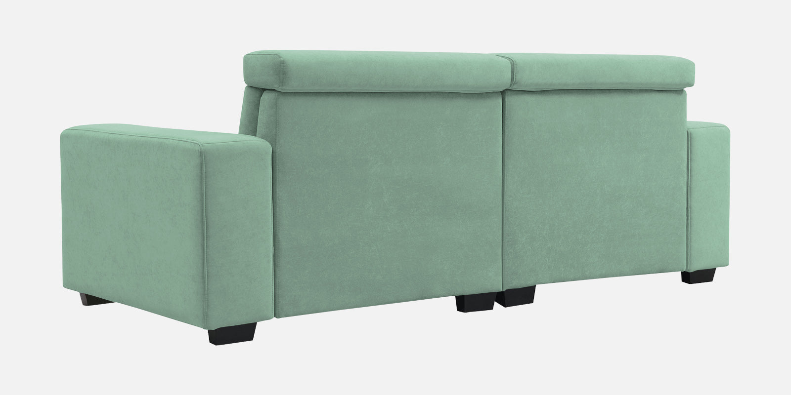 Hiro Fabric 2 Seater Sofa In Mist Blue Colour - Febonic Living