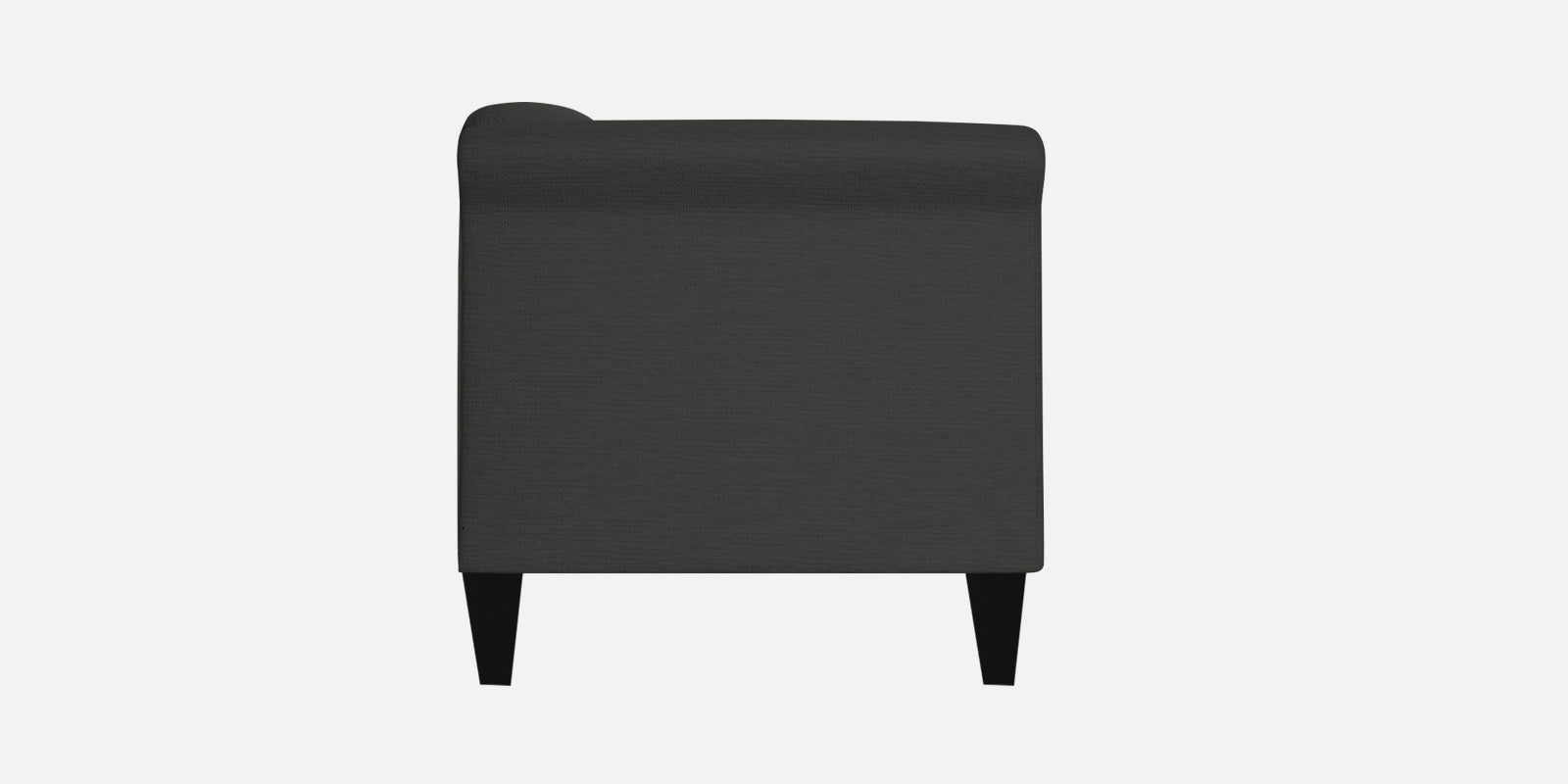 Kimber Fabric 3 Seater Sofa In Charcoal Grey Colour - Febonic Living