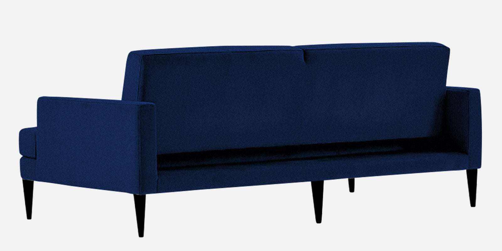 Zoya Fabric 3 Seater Convertible Sofa Cum Bed In Royal Blue Colour - Febonic Living