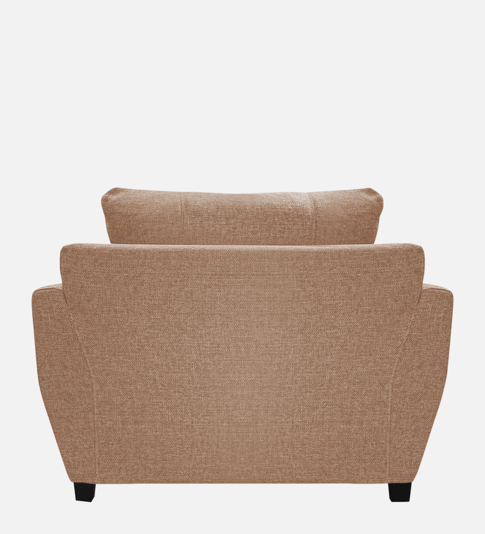 Mario Fabric 1 Seater Sofa In Cosmic Beige Colour - Febonic Living