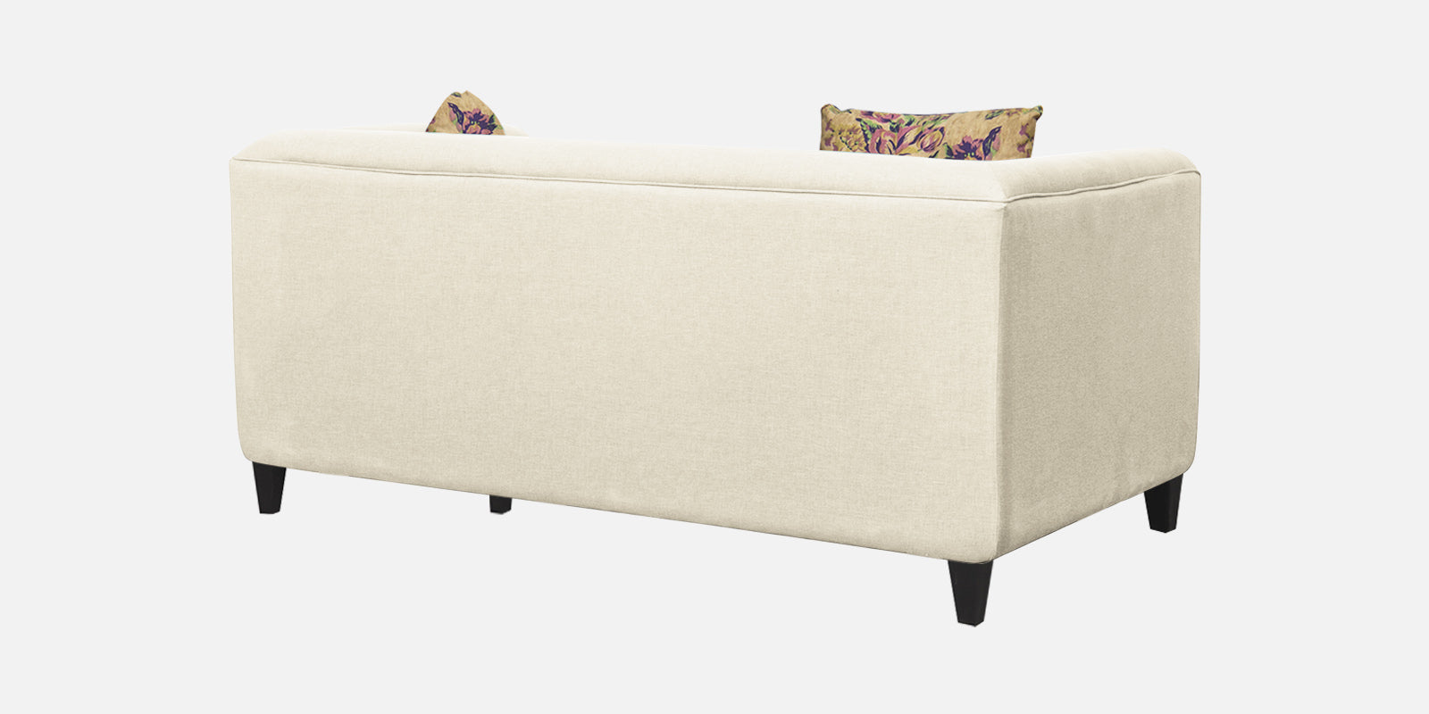 Niki Fabric 2 Seater Sofa in Ivory Cream Colour