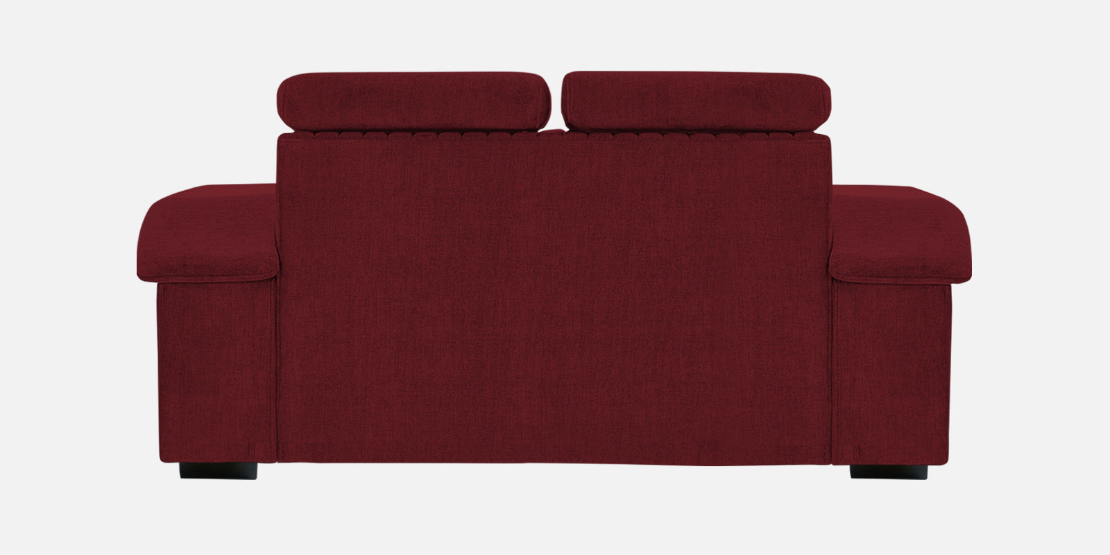 Draco Fabric 2 Seater Sofa In Blood Maroon Colour - Febonic Living