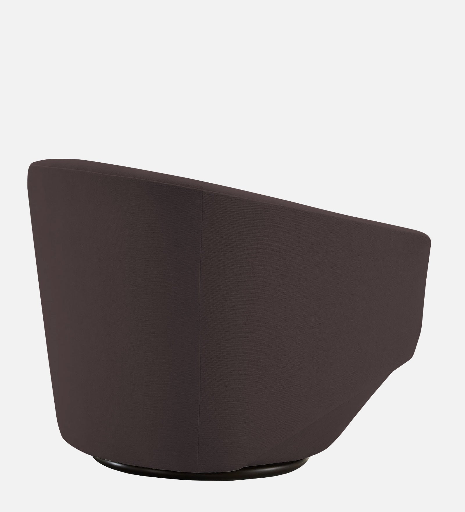 Haddie Velvet Swivel Chair In Mocha Brown Colour - Febonic Living