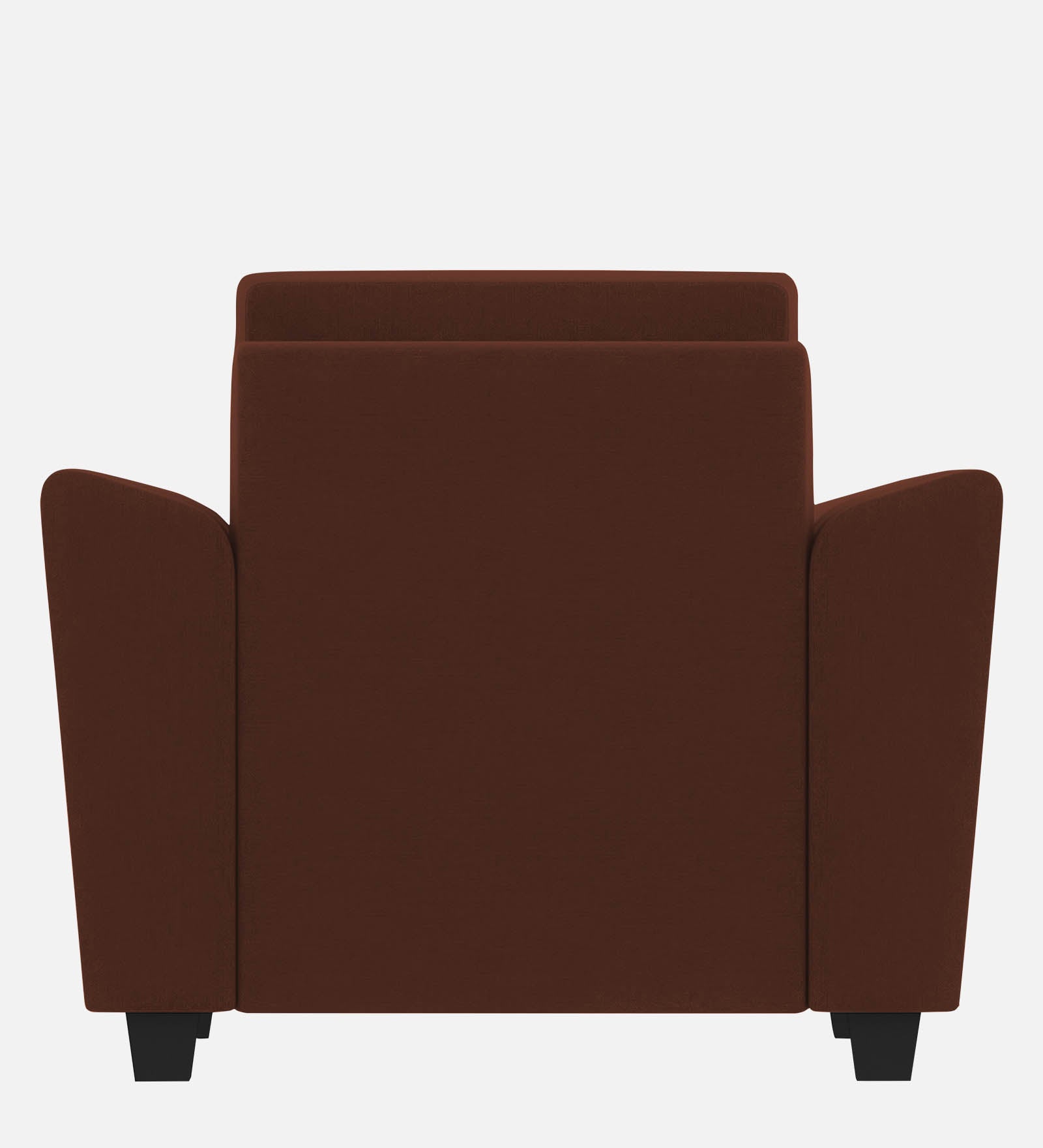 Daku Fabric 1 Seater Sofa In coffee brown Colour - Febonic Living