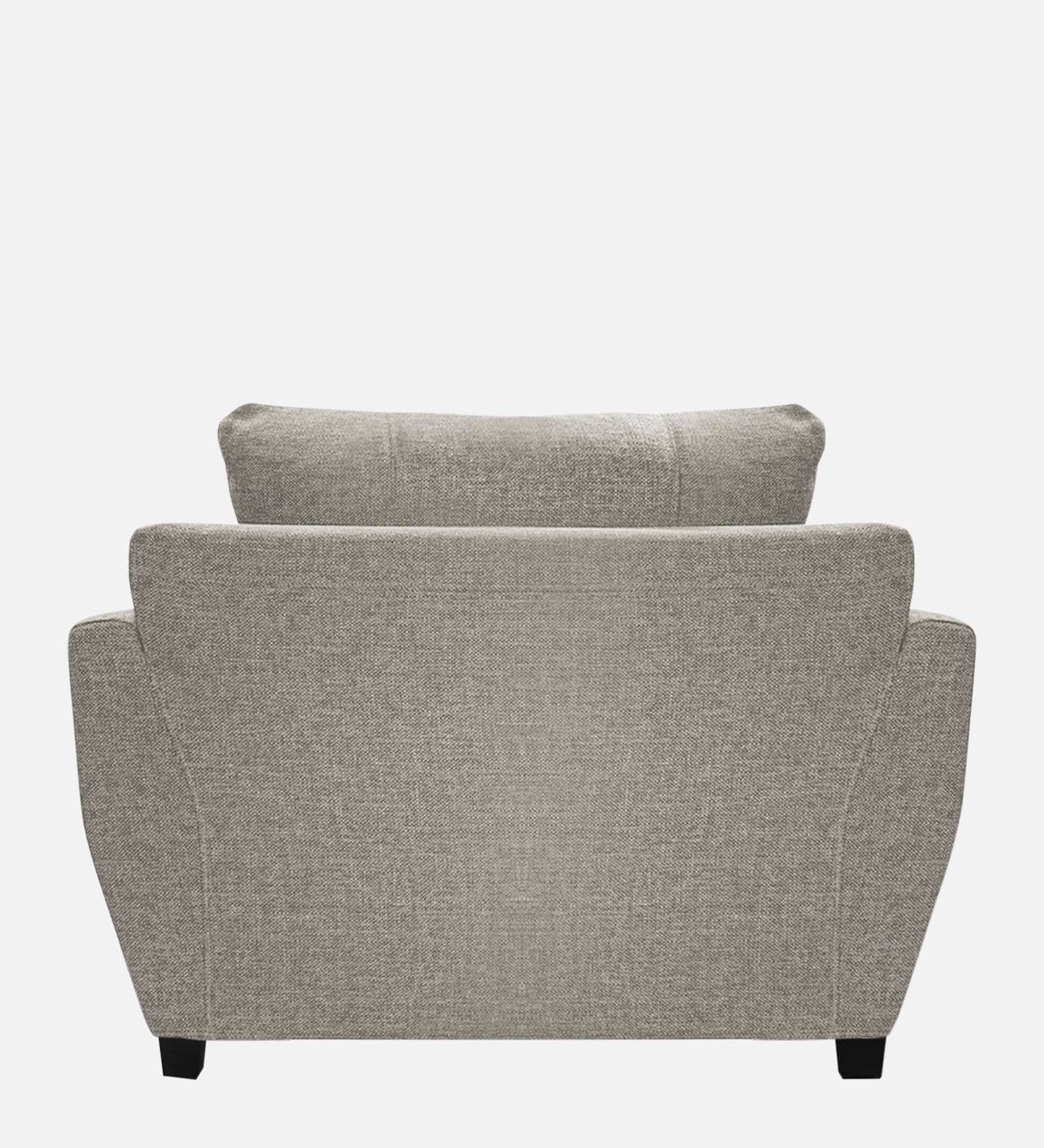 Mario Fabric 1 Seater Sofa In Ash Grey Colour - Febonic Living