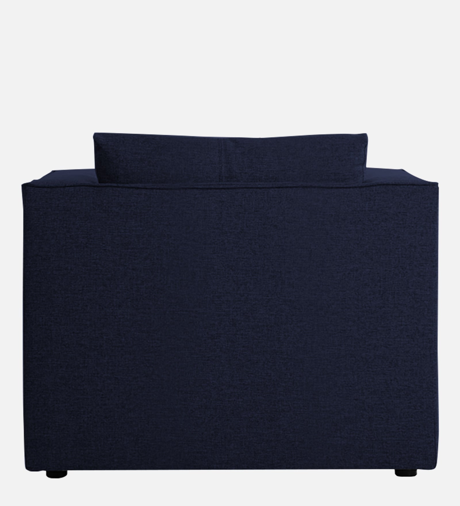 Kenia Fabric 1 Seater Foldable Sofa Cum Bed In Royal Blue Colour - Febonic Living