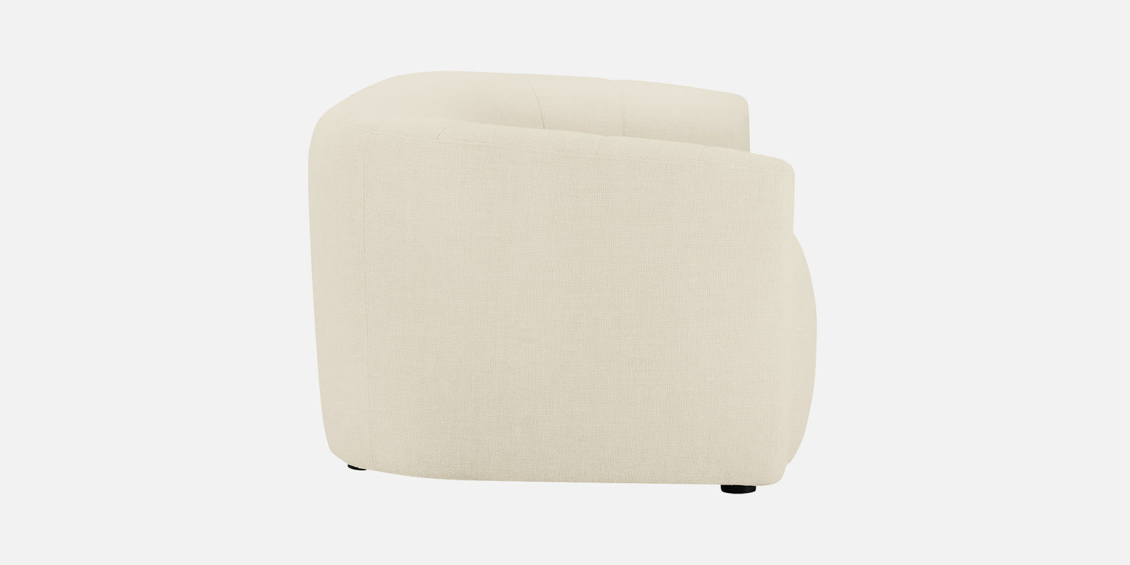 Mara Fabric 3 Seater Sofa In Ivory Cream Colour - Febonic Living