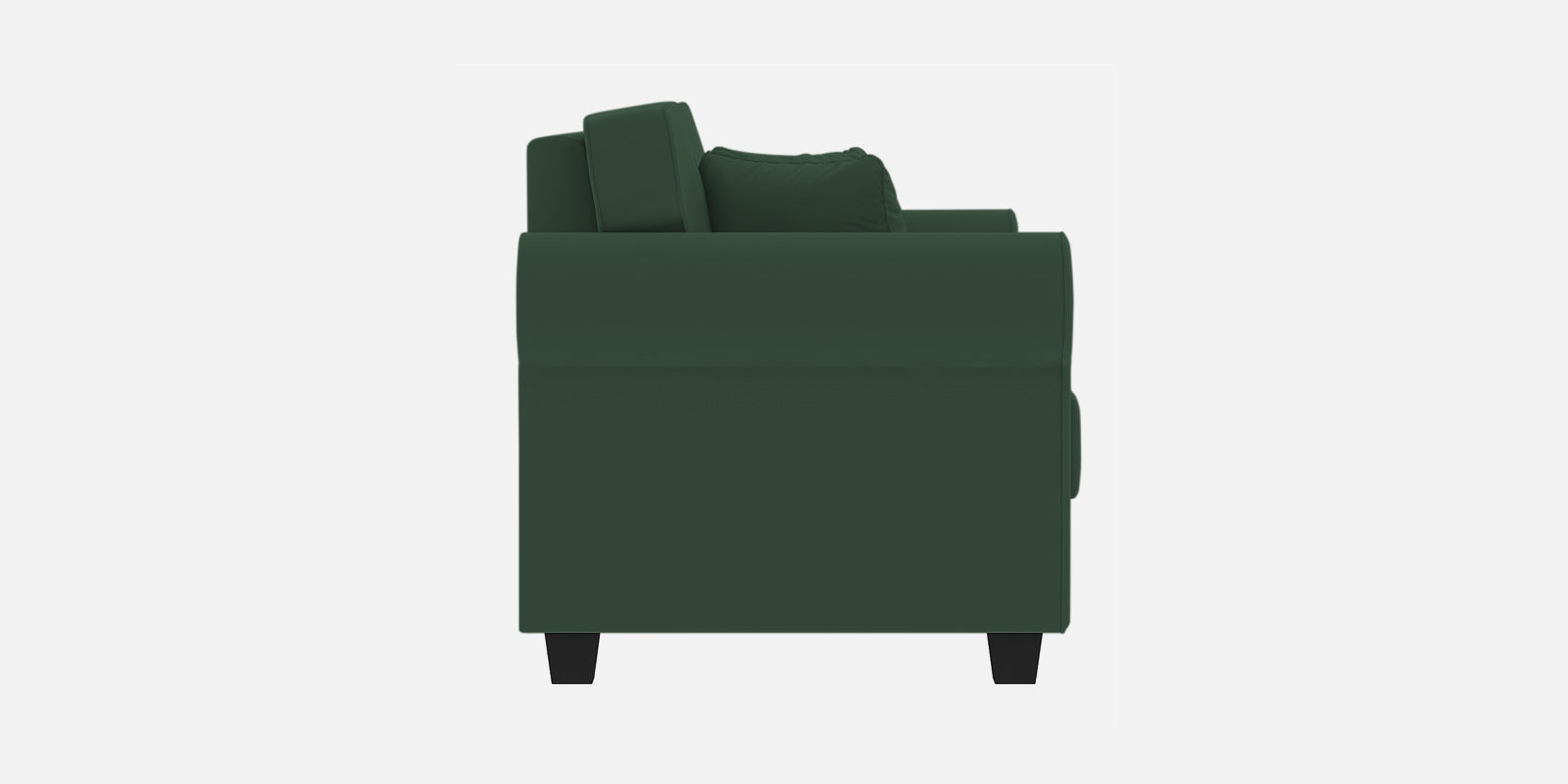 Numonk Velvet 3 Seater Sofa In Amazon Green Colour - Febonic Living