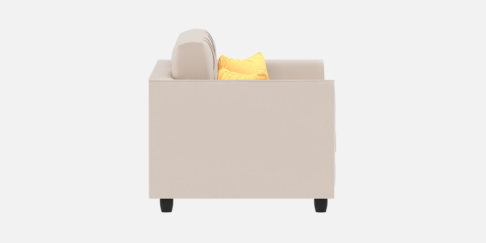 Nestin Velvet 2 Seater Sofa In Camel Beige Colour - Febonic Living