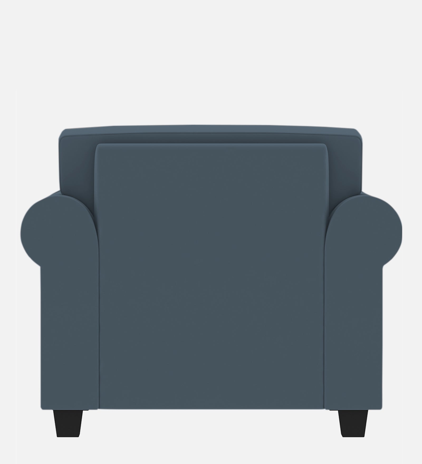 Numonk Velvet 1 Seater Sofa In Oxford Blue Colour - Febonic Living