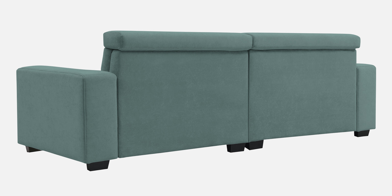 Hiro Fabric 3 Seater Sofa In Pista Green Colour - Febonic Living