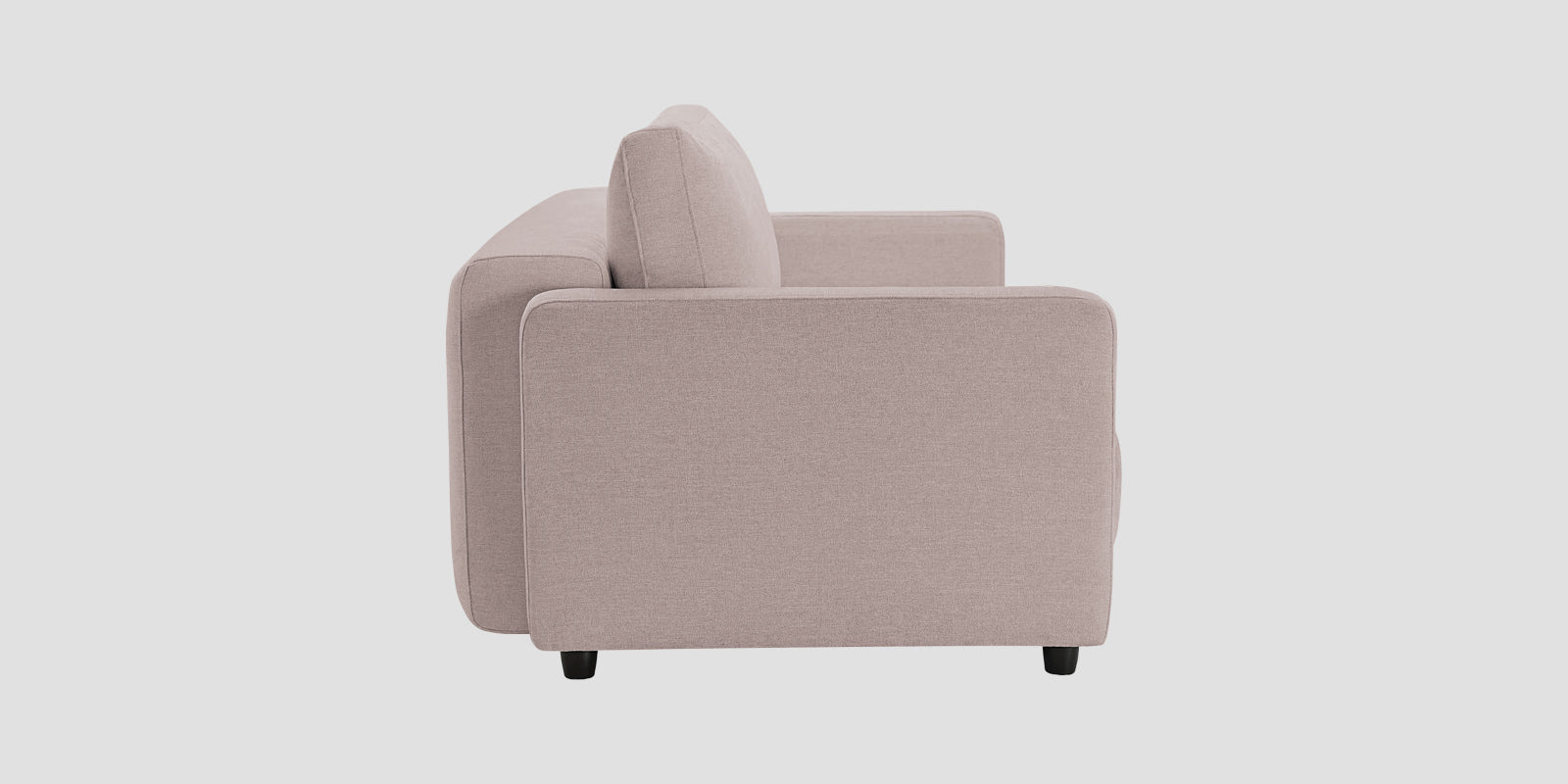 Leora Fabric 3 Seater Convertible Sofa Cum Bed In Almond Beige Colour - Febonic Living
