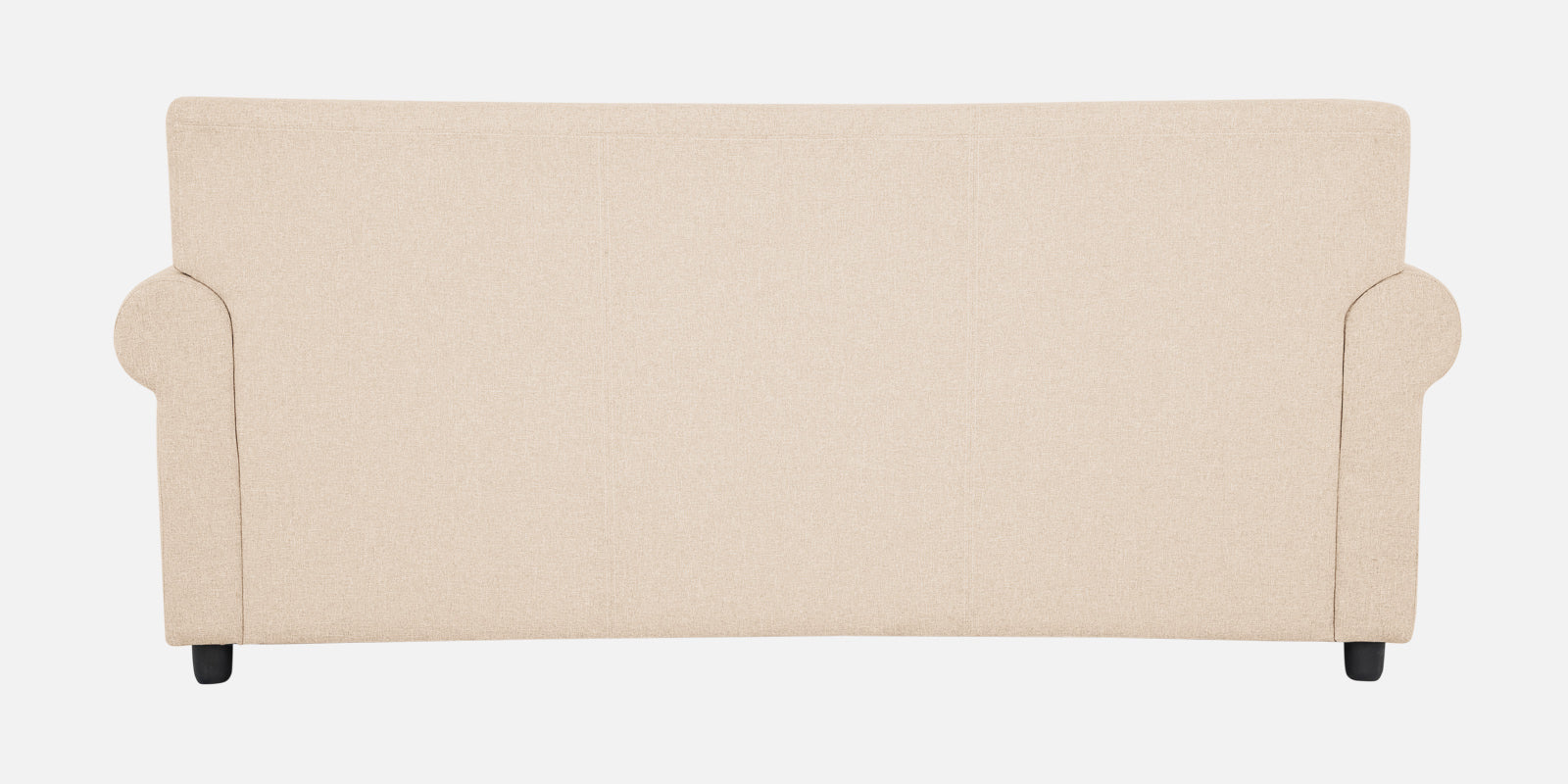 Ribby Fabric 3 Seater Sofa in Woom Beige Colour