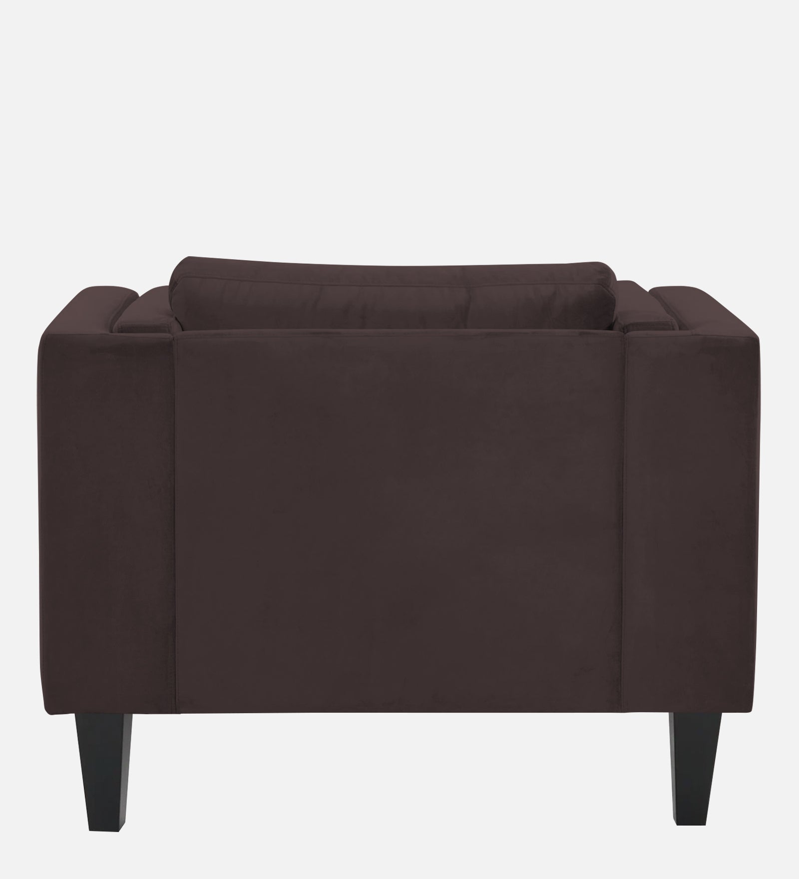 Jasper Velvet 1 Seater Sofa In Mocha Brown Colour - Febonic Living
