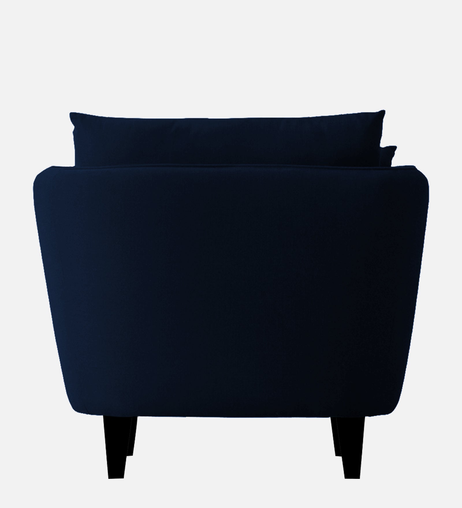 Norway Velvet 1 Seater Sofa In Dark Blue Colour - Febonic Living