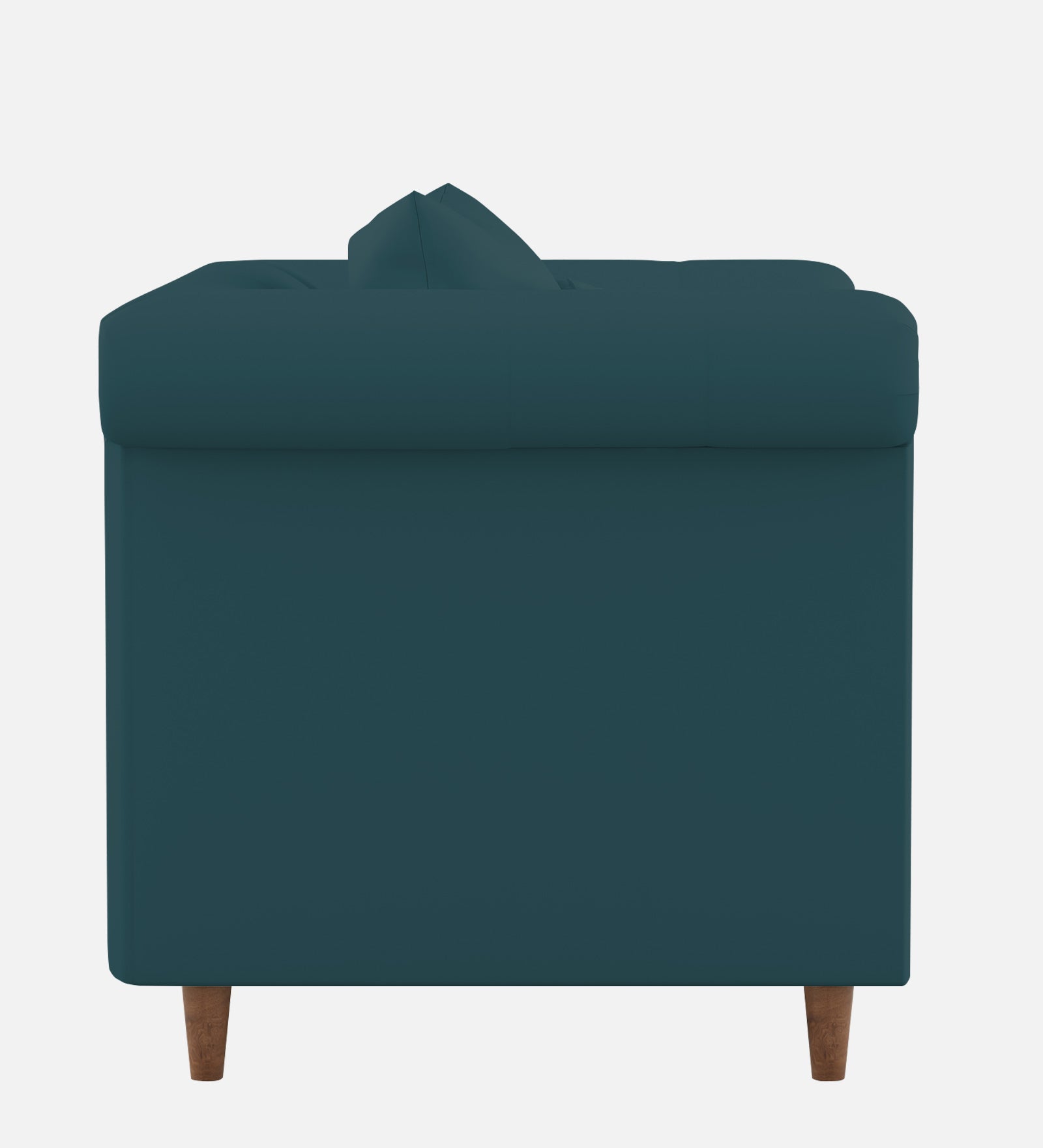 Rubi Velvet 1 Seater Sofa In Arabian Green Colour - Febonic Living