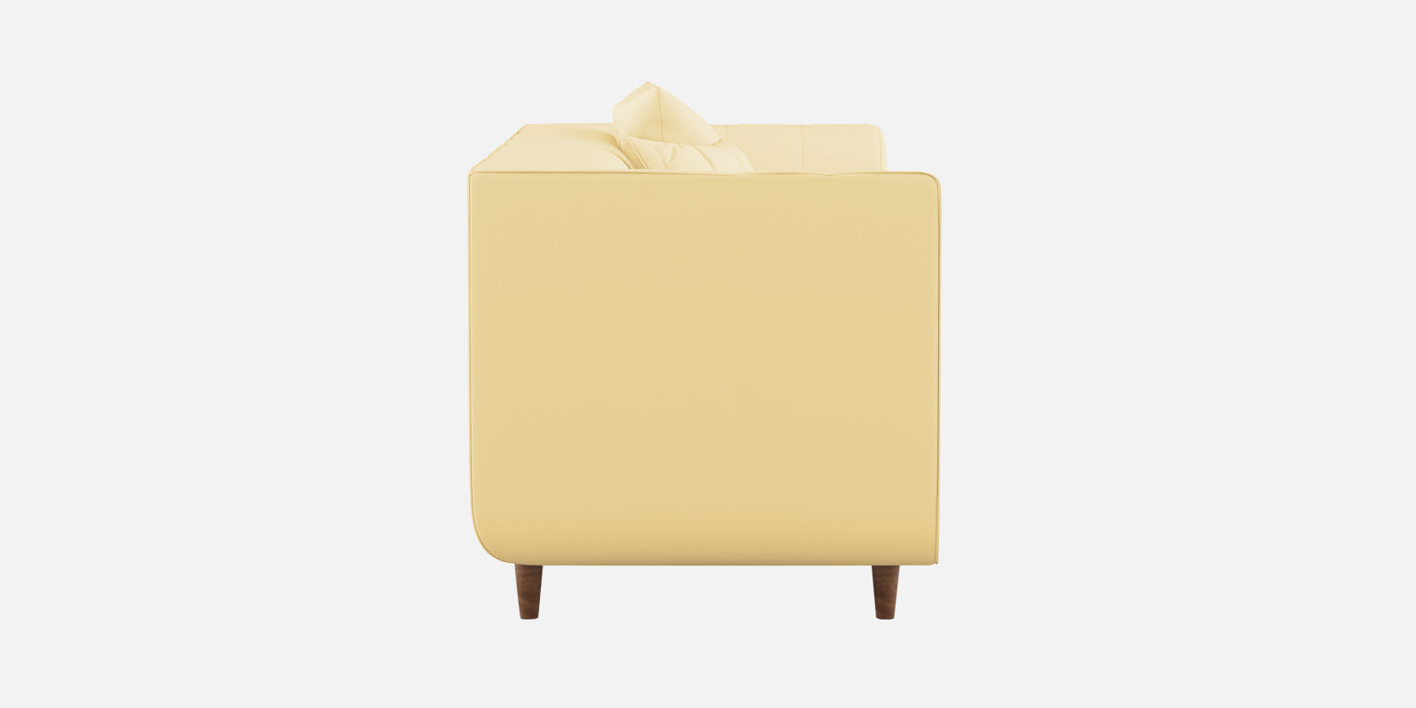 Sumo Velvet 3 Seater Sofa In Sandy Beige Colour - Febonic Living