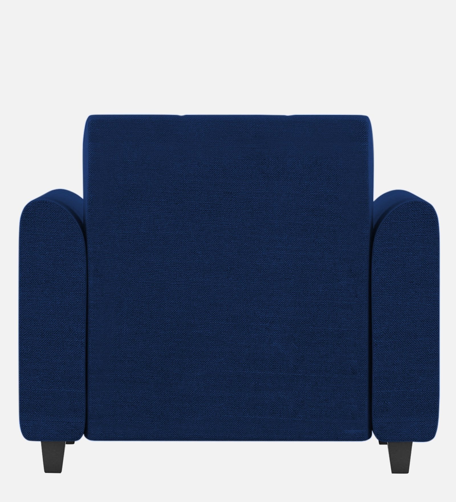 Denmark Fabric 1 Seater Sofa In Royal Blue Colour - Febonic Living