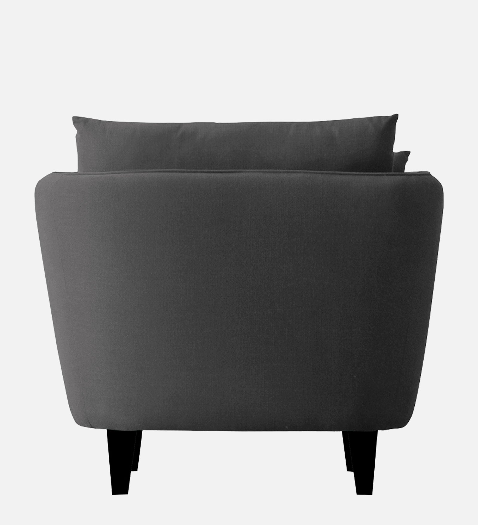 Norway Velvet 1 Seater Sofa In Davy Grey Colour - Febonic Living