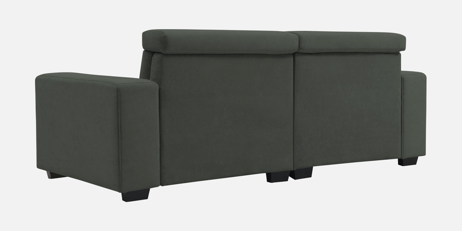 Hiro Fabric 2 Seater Sofa In I-Land Green Colour - Febonic Living