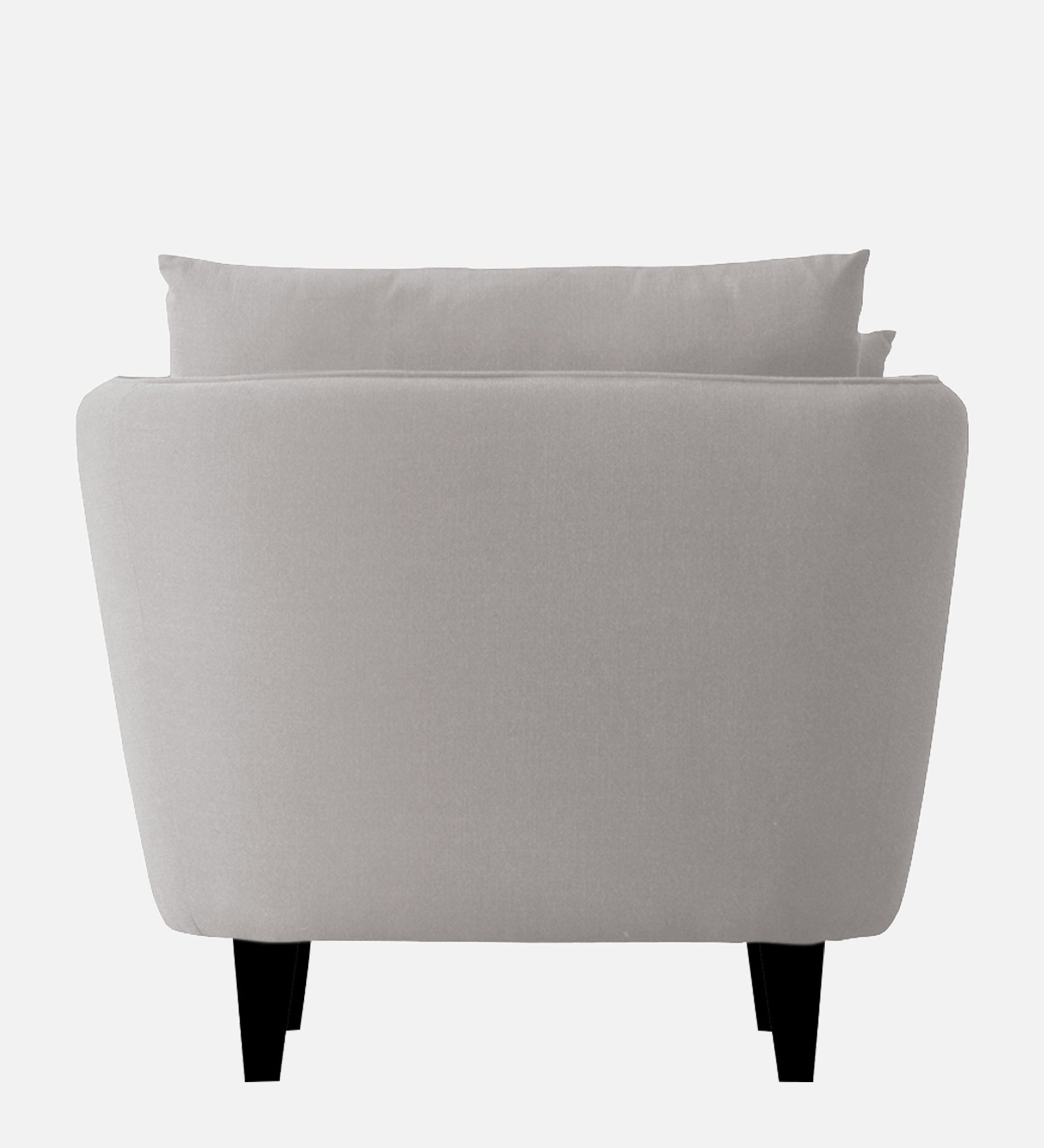 Norway Velvet 1 Seater Sofa In Concrete Grey Colour - Febonic Living