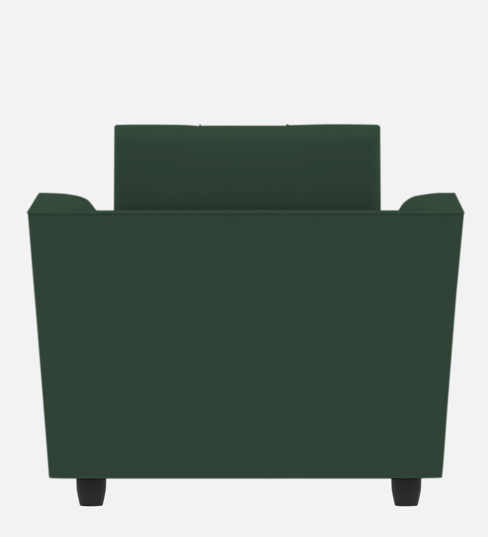 Nestin Velvet 1 Seater Sofa In Amazon Green Colour - Febonic Living