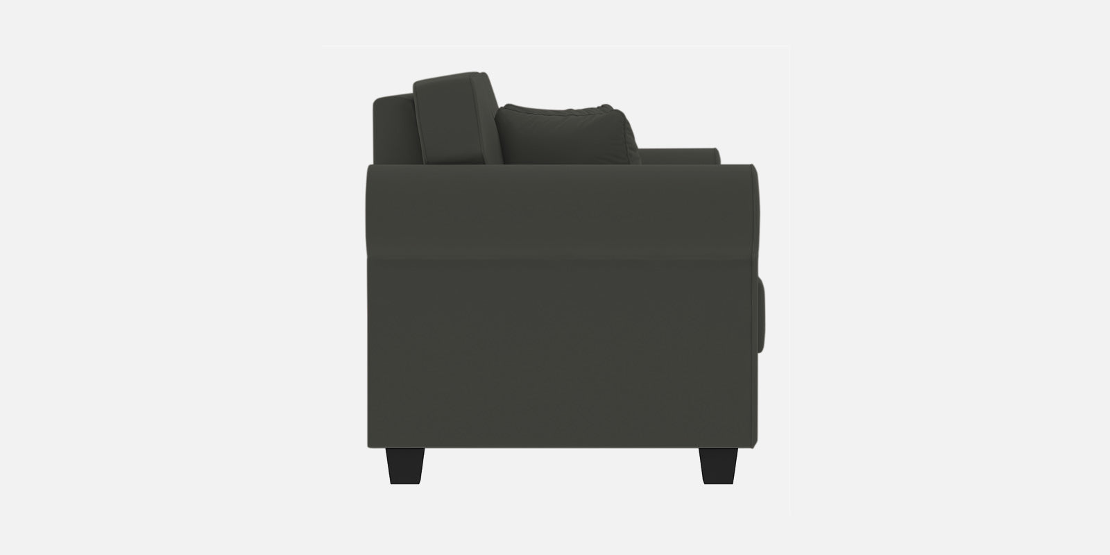 Numonk Velvet 3 Seater Sofa In Hory Grey Colour - Febonic Living