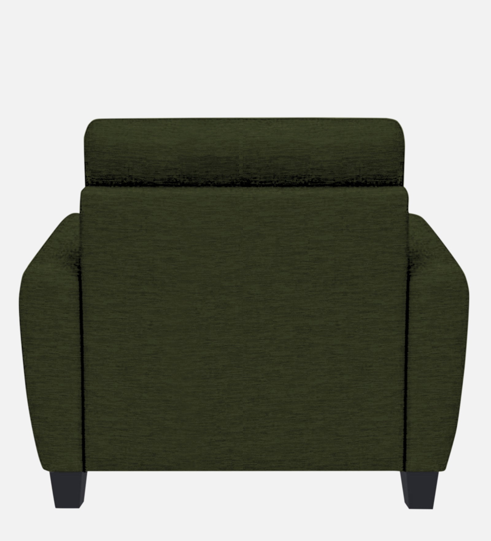 Bakadi Fabric 1 Seater Sofa In Olive Green Colour - Febonic Living