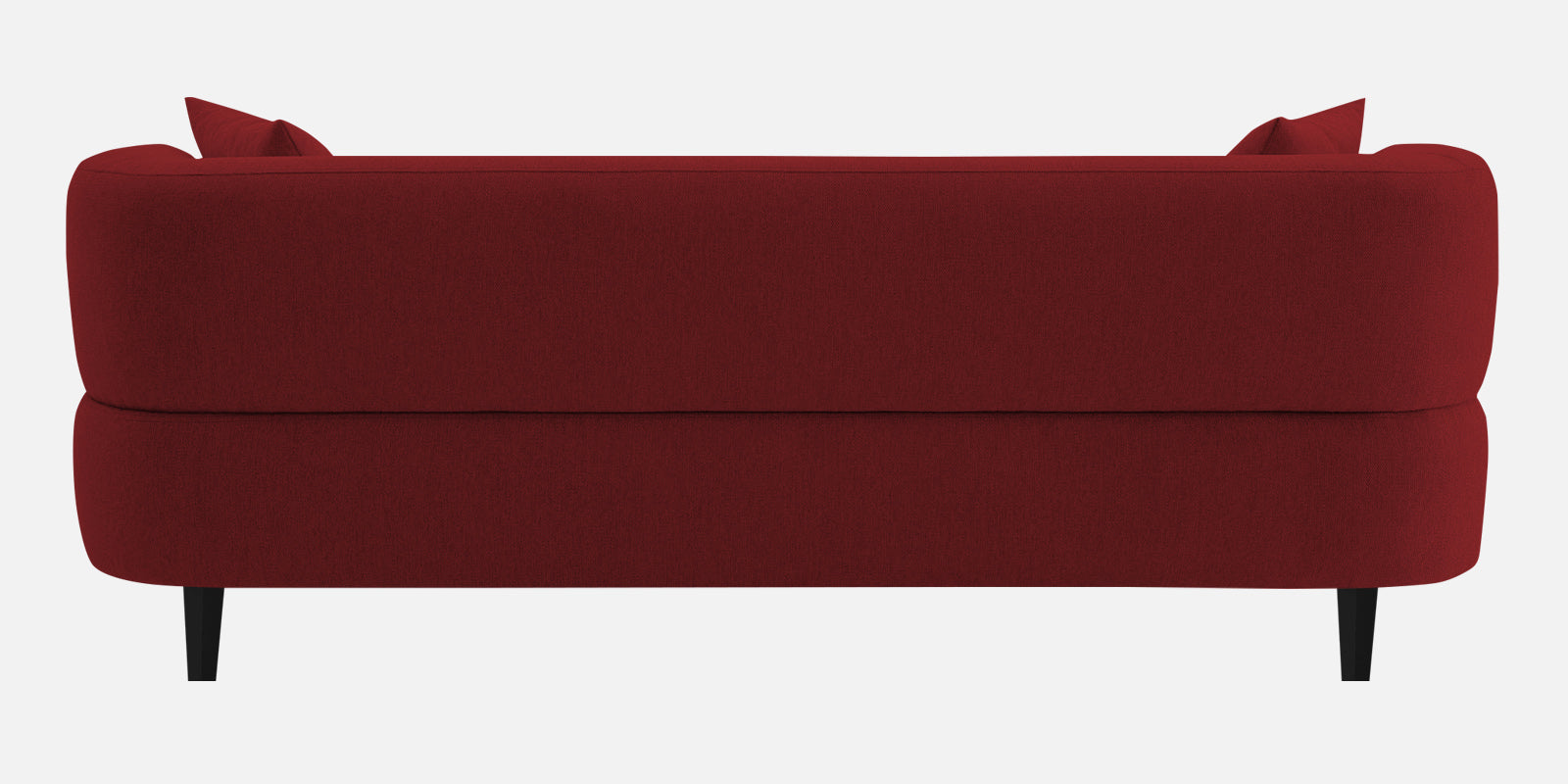 Carson Fabric 3 Seater Sofa In Corel Red Colour - Febonic Living