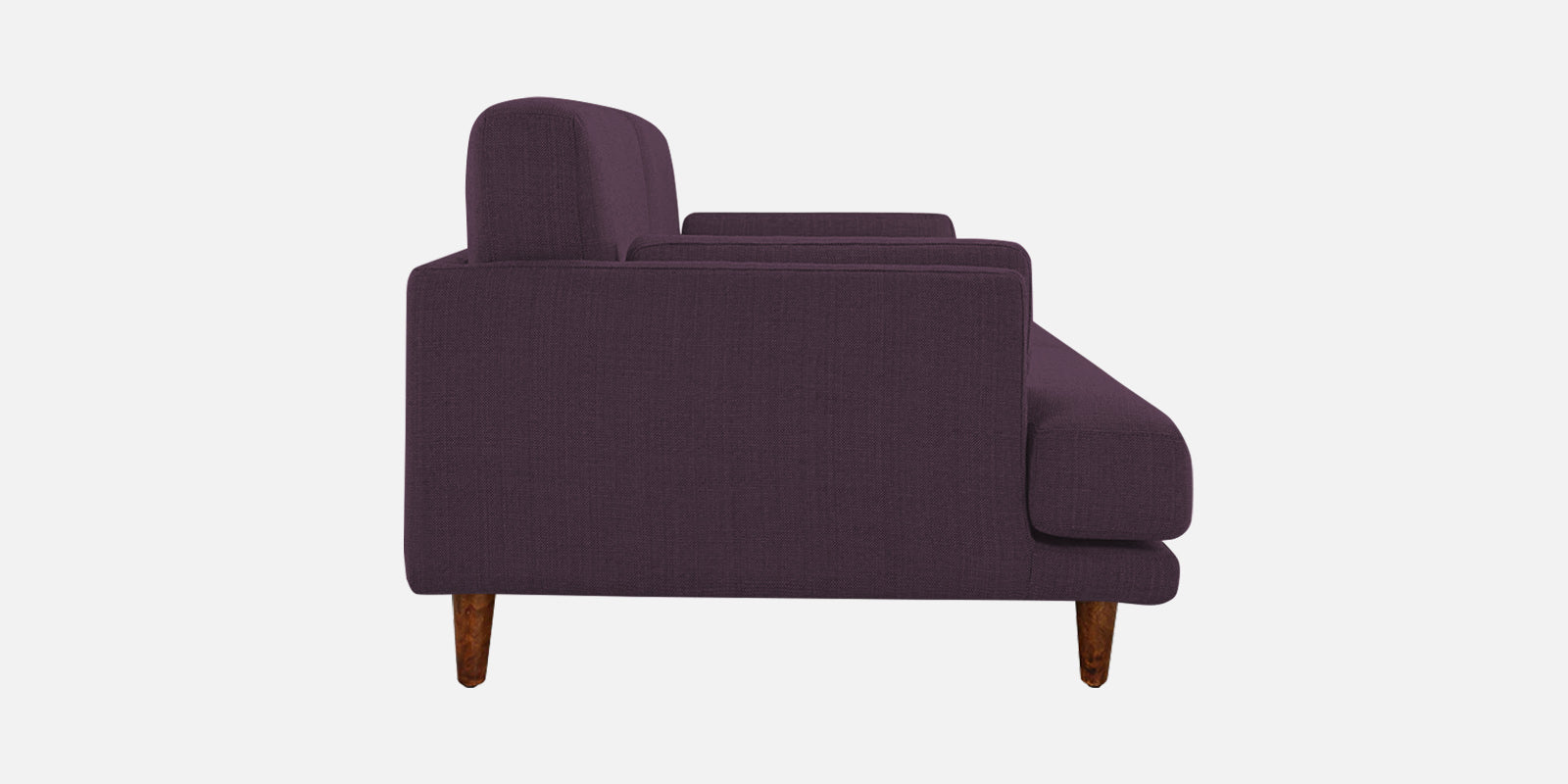 Ricky Fabric 3 Seater Sofa In Greek Purple Colour - Febonic Living