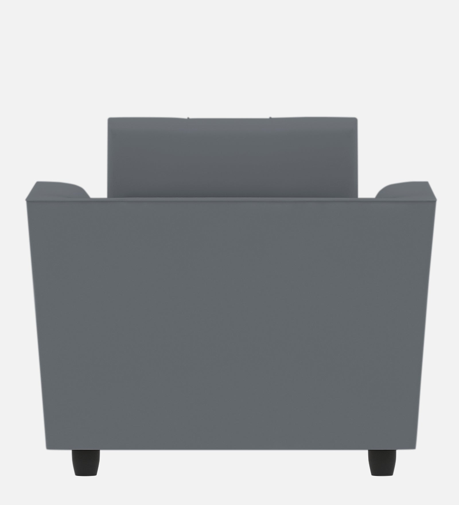 Nestin Velvet 1 Seater Sofa In Pubble Grey Colour - Febonic Living