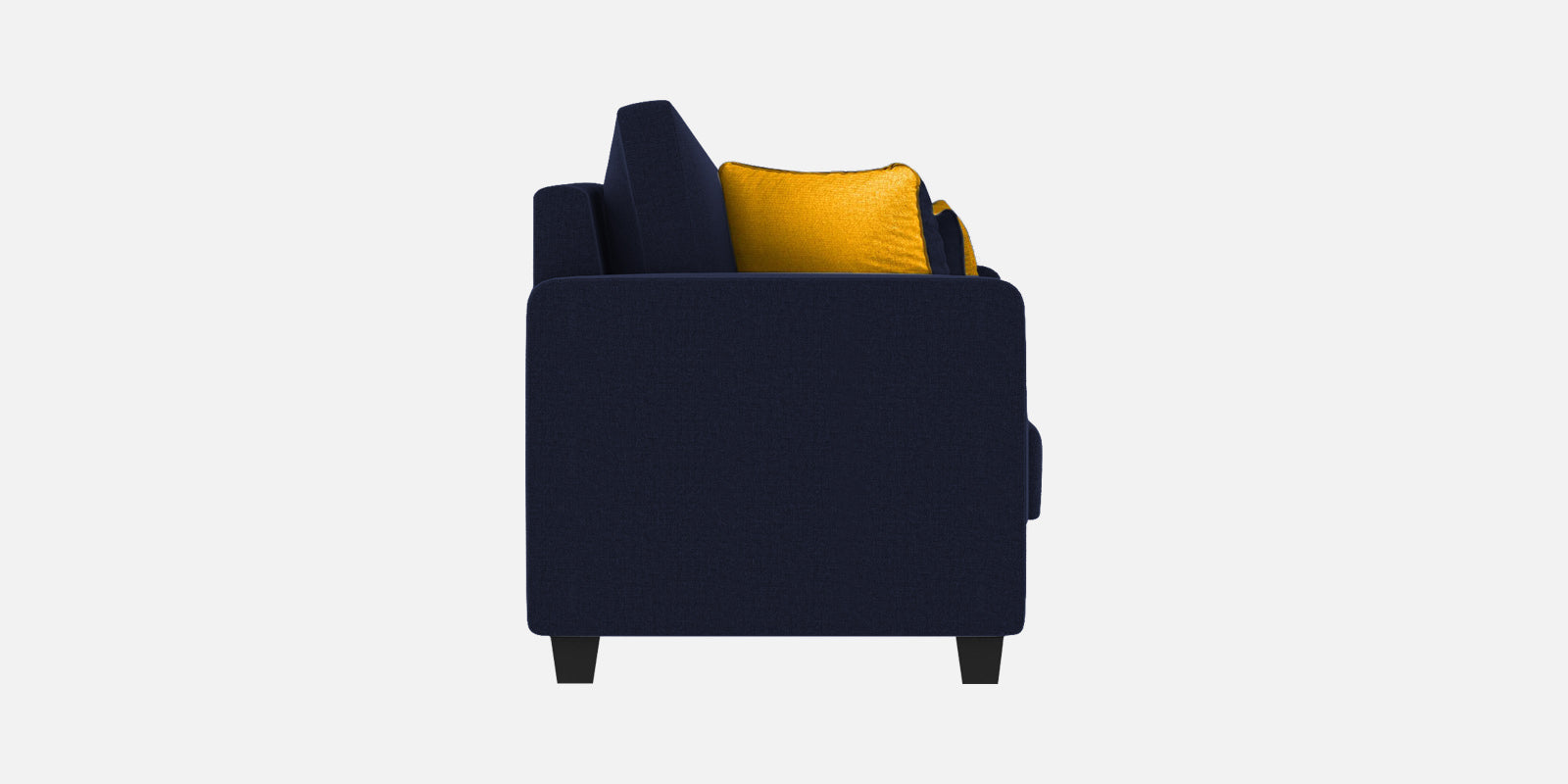 Nabi Fabric 3 Seater Sofa In Royal Blue Colour - Febonic Living