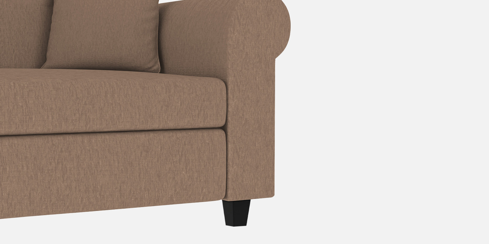 Derado Fabric 3 Seater Sofa In Cookie Beige Colour - Febonic Living