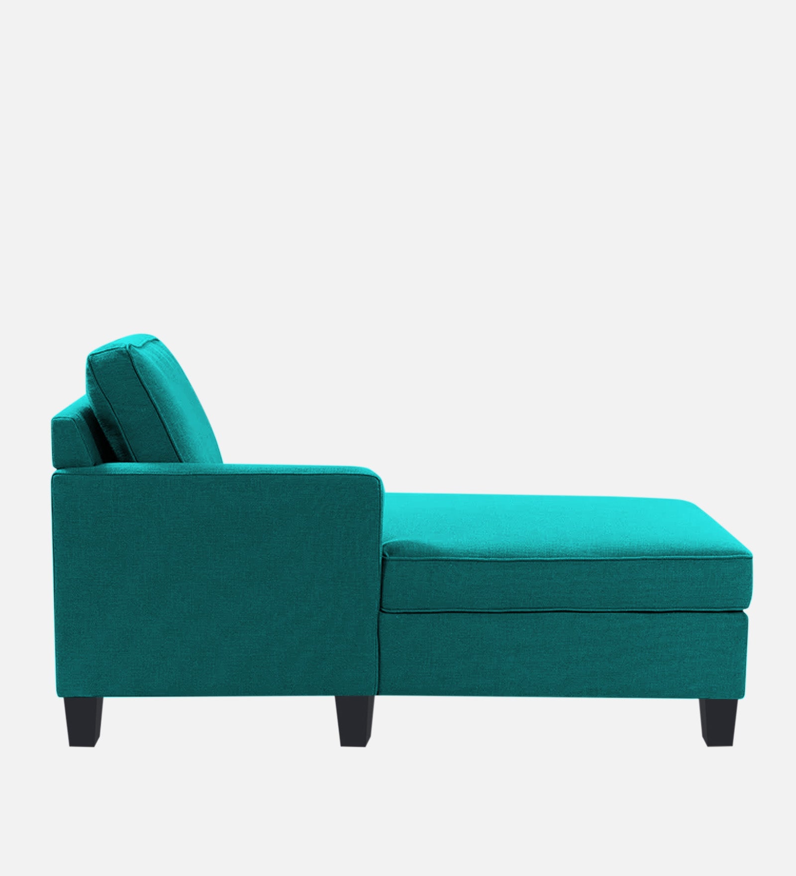 Harry Fabric LHS Chaise Lounger In Sea Green Colour - Febonic Living