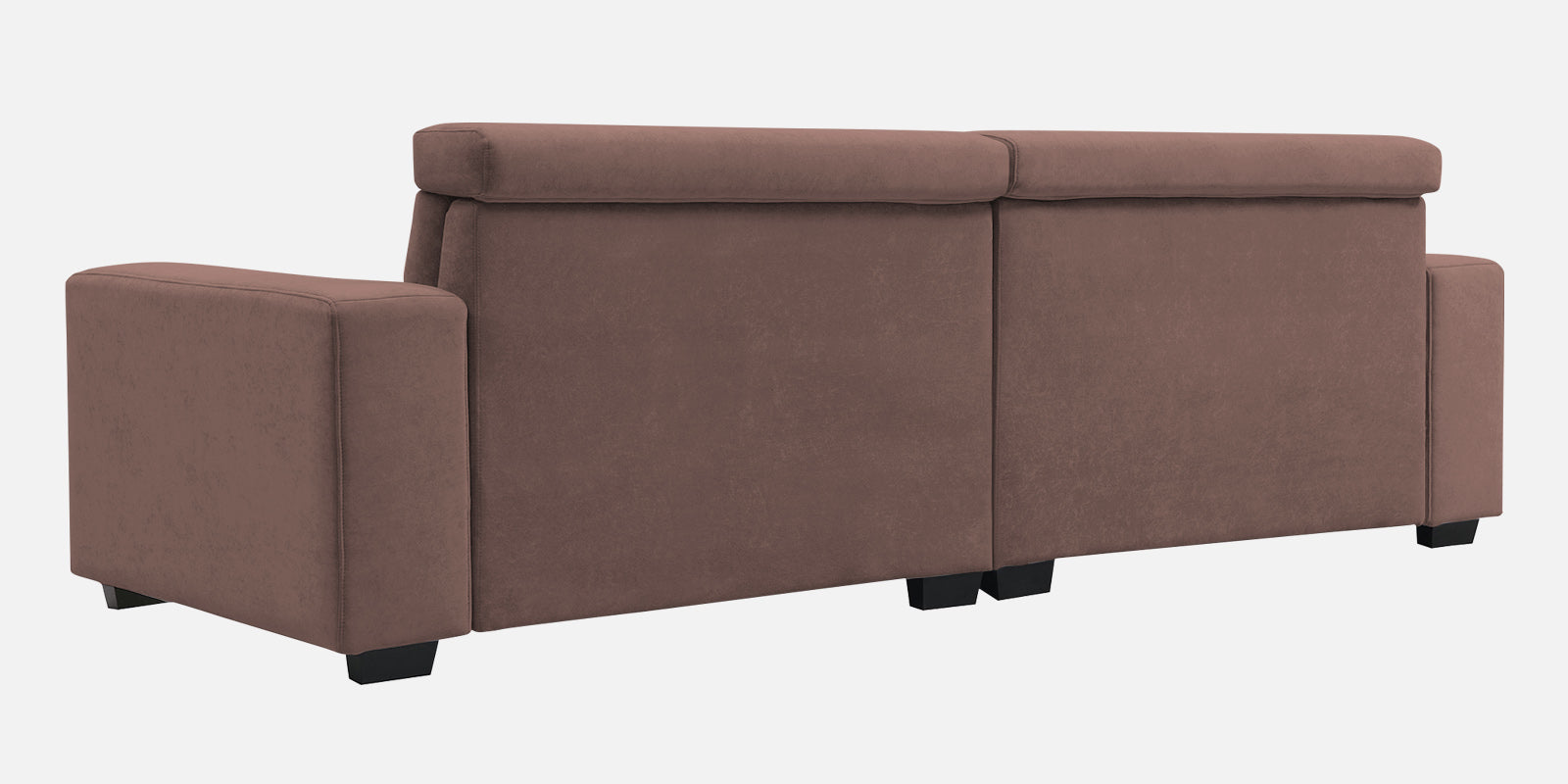 Hiro Fabric 3 Seater Sofa In Berry Wine Colour - Febonic Living