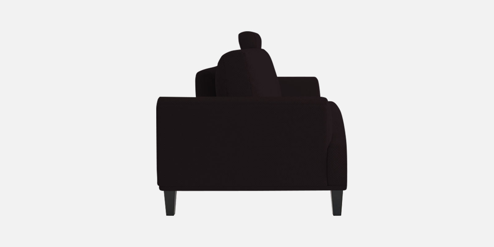 Como Fabric 2 Seater Sofa in Cara Brown Colour
