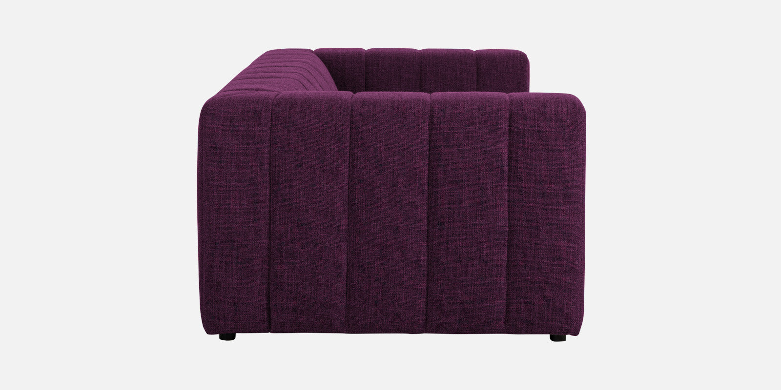 Lara Fabric 2 Seater Sofa In Greek Purple Colour - Febonic Living