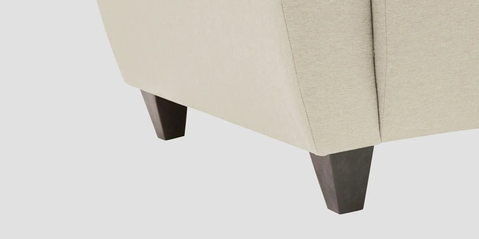 Burban Fabric 2 Seater Sofa In Maple Cream Colour Febonic Living