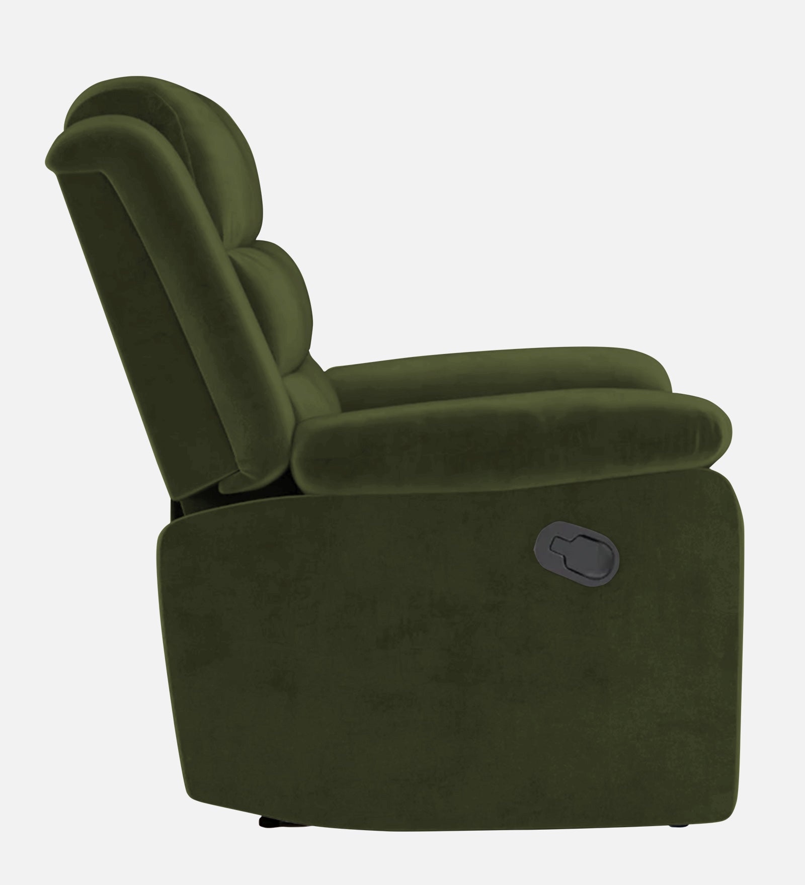 Erra Fabric 1 Seater Motorized Recliner In Olive Green Colour - Febonic Living