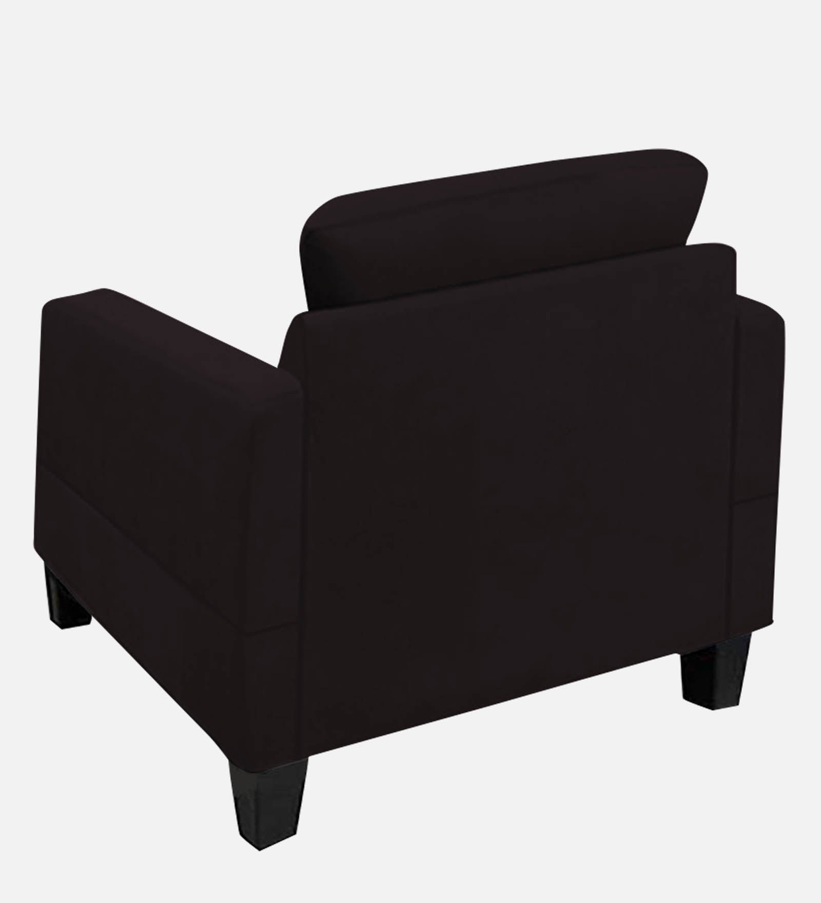 Thomas Fabric 1 Seater Sofa In Cara Brown Colour - Febonic Living